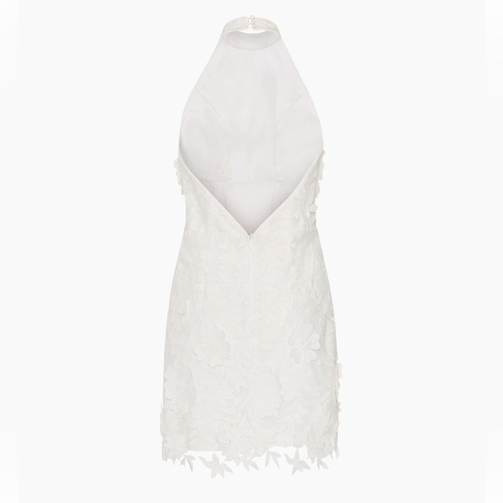 Milly Olivia Rose Trellis Lace Dress Ivory Size 4 NWT - Picture 2 of 5
